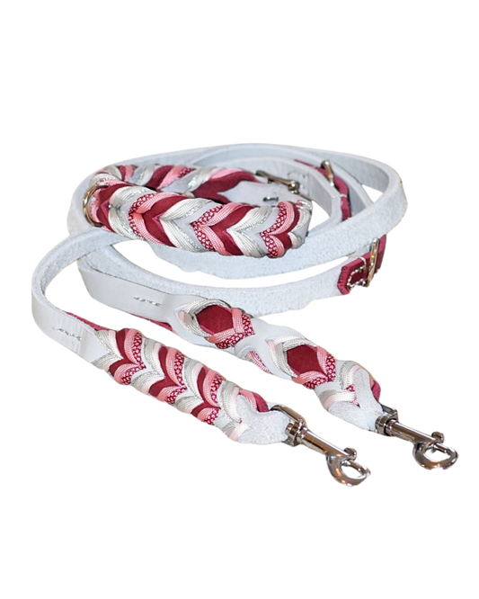 Hundehalsband & Hundeleine „Snowberry“