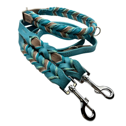 Hundehalsband & Hundeleine „Nordlicht“